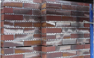 Клинкерная Плитка для Вентилируемых фасадов с расшивкой шва ABC №9009 240*71*14 мм