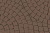 Клинкерная тротуарная мозаика - брусчатка Lode  BRUNIS Коричневая 60х60х52 мм