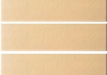 №23 Глазурованная Фасадная плитка Клинкерная облицовочная под кирпич 283х84х13,5 мм цвет персик RAL
