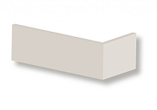 Угловая глазурованная клинкерная плитка под кирпич ABC Dunkelgrau 380 серая, 240*115*71*10 мм