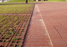 Тротуарная плитка / брусчатка Клинкерная ABC Rot-nuanciert (Рот-нуанкиерт), ригельный 240*78*52 мм
