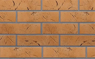 Ласточкин хвост Клинкерная фасадная плитка облицовочная под кирпич ABC Antik Sandstein 239*69*13,5 мм
